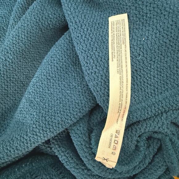 FP Beach Grace Pullover Sweater Teal Sapphire Boxy Oversize Slouchy | M - Picture 8 of 12